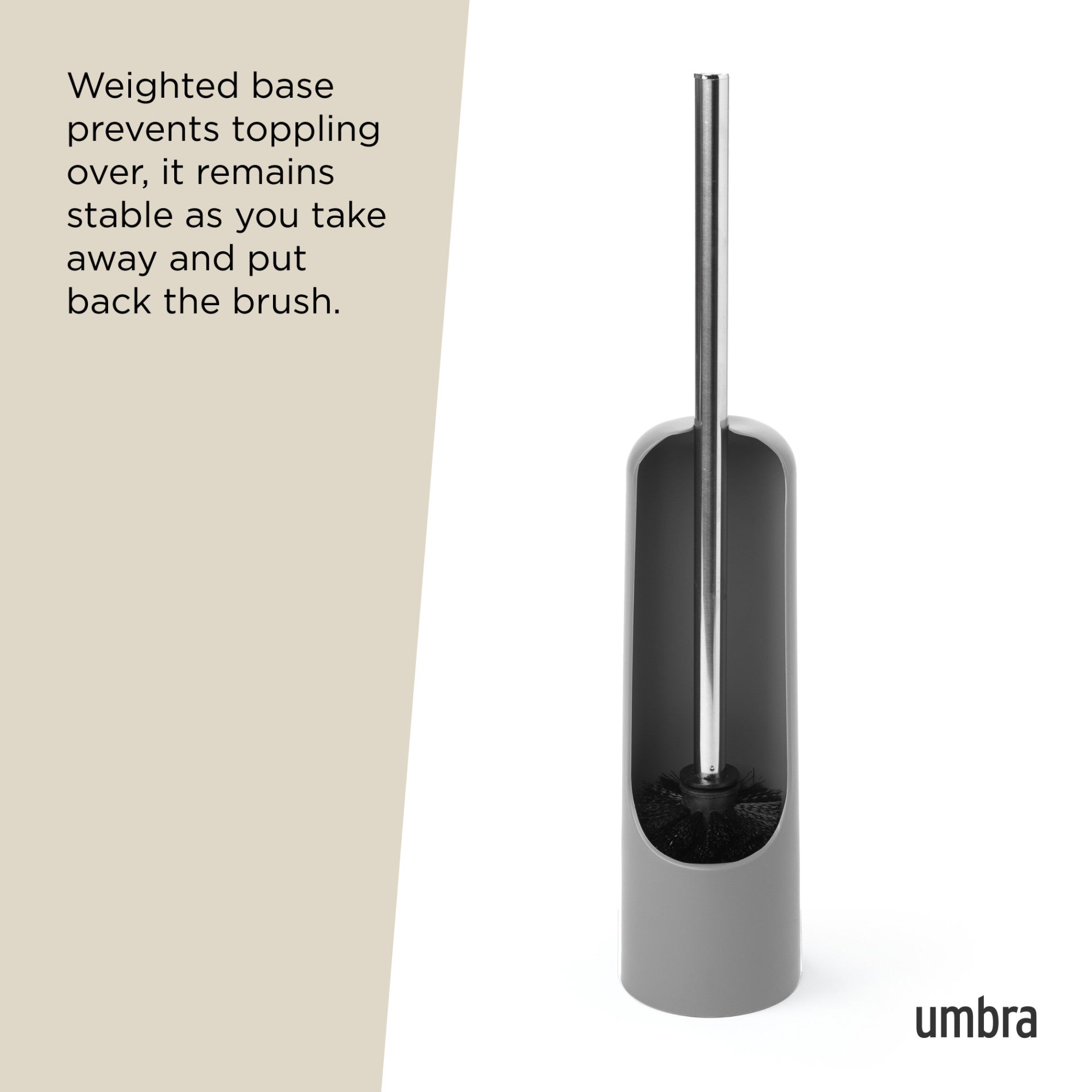 Brosse de toilette tactile