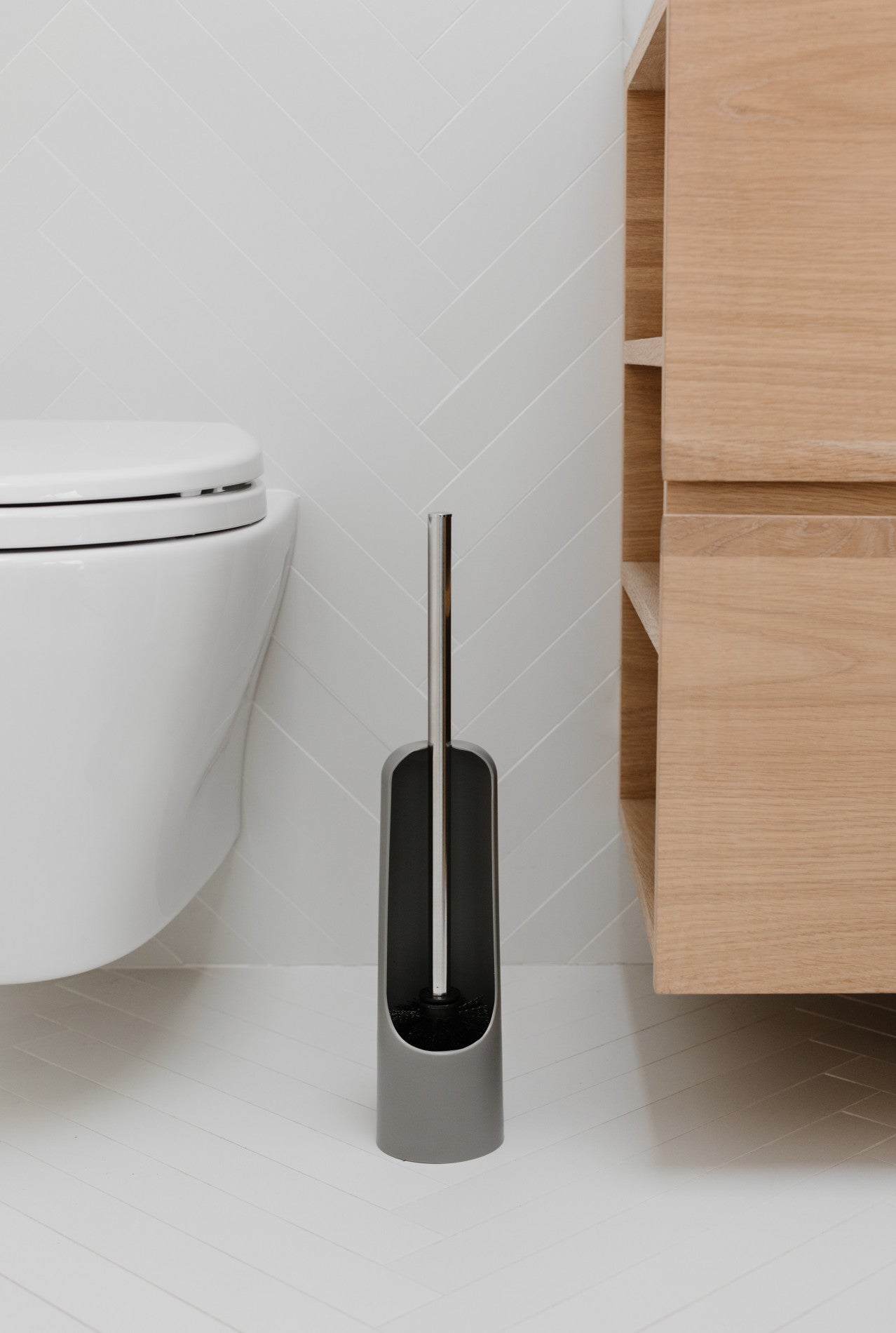 Brosse de toilette tactile