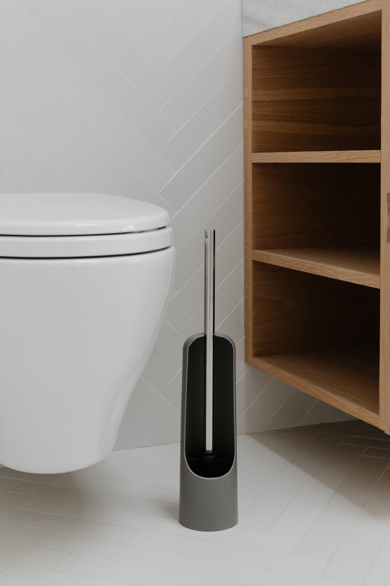 Brosse de toilette tactile