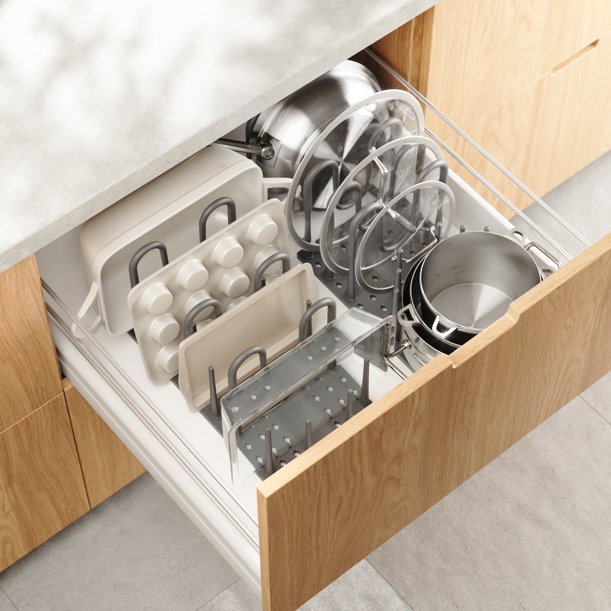 Ensemble de rangement pour ustensiles de cuisine Peggy