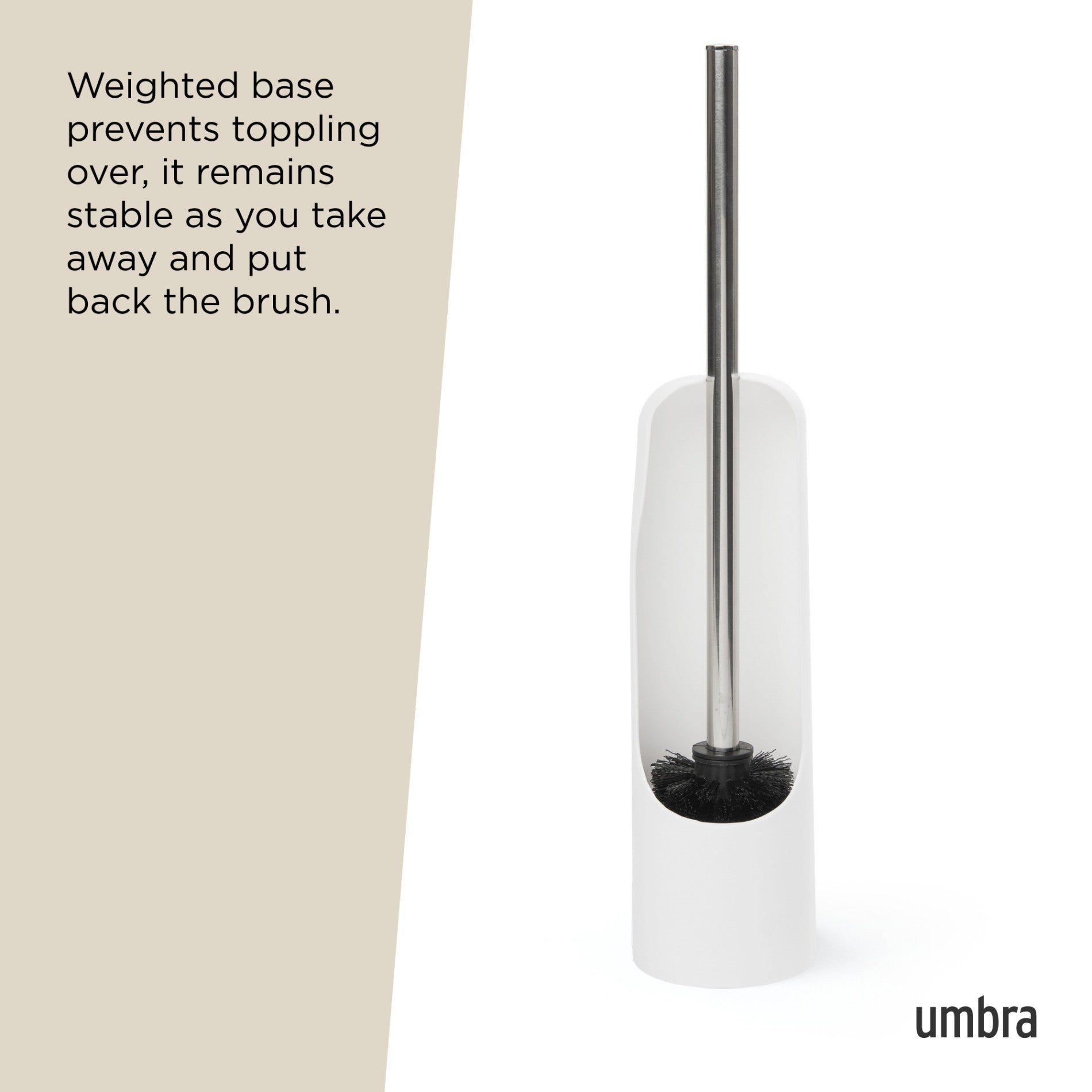 Brosse de toilette tactile
