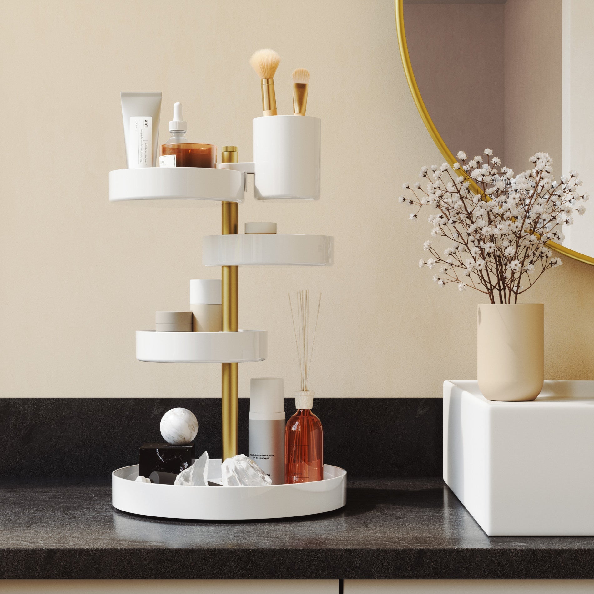 Organisateur de cosmétiques Pirouette