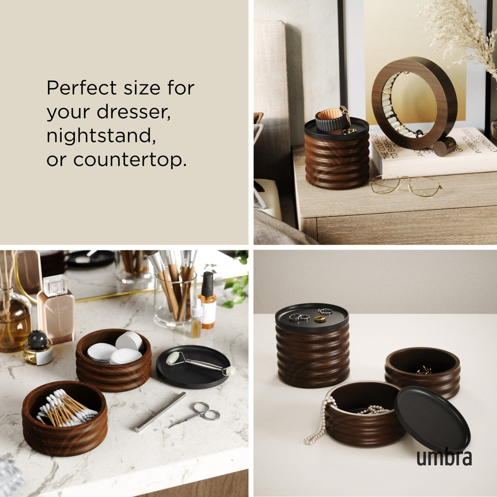 Coffre de rangement en bois Tesora