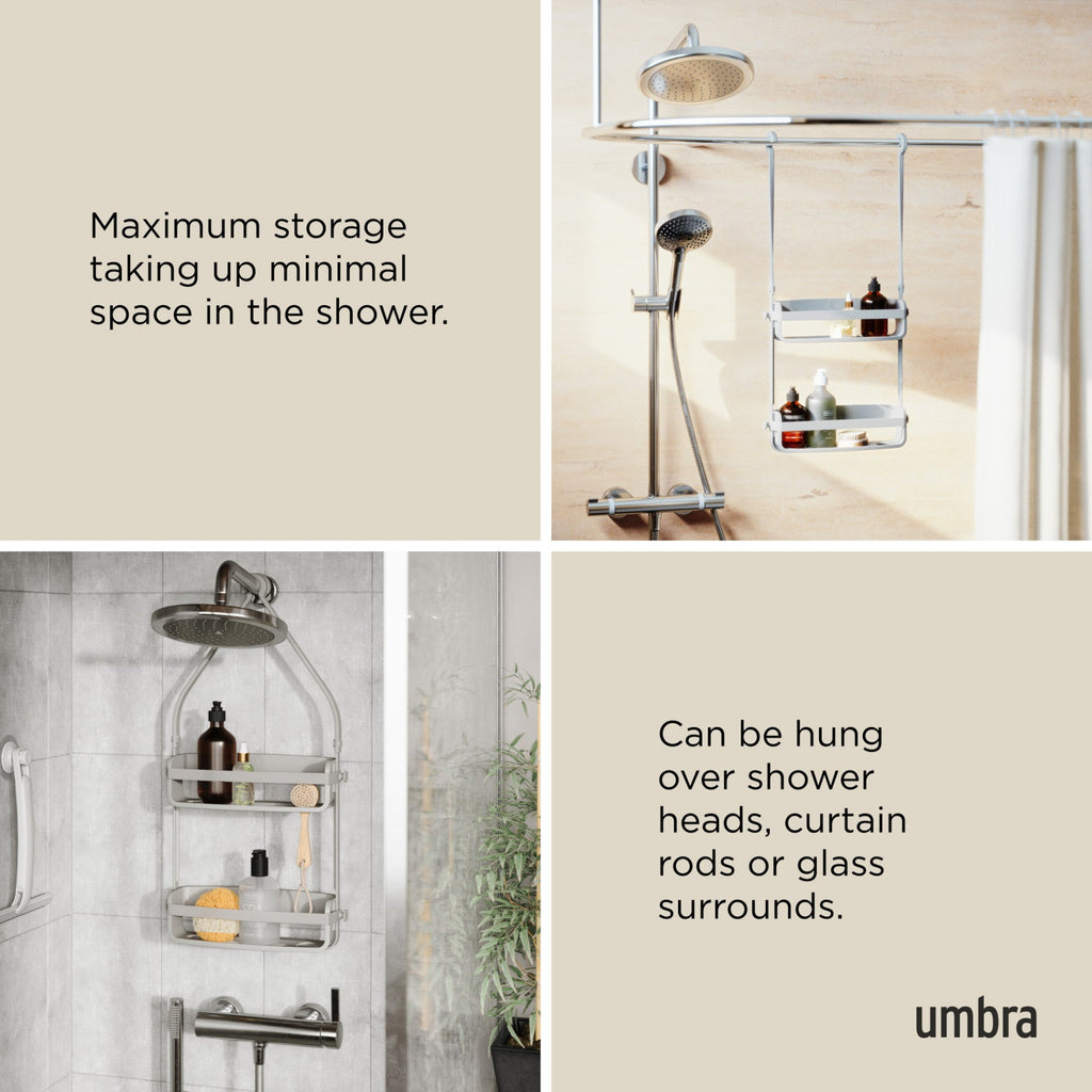 Étagère de douche flexible