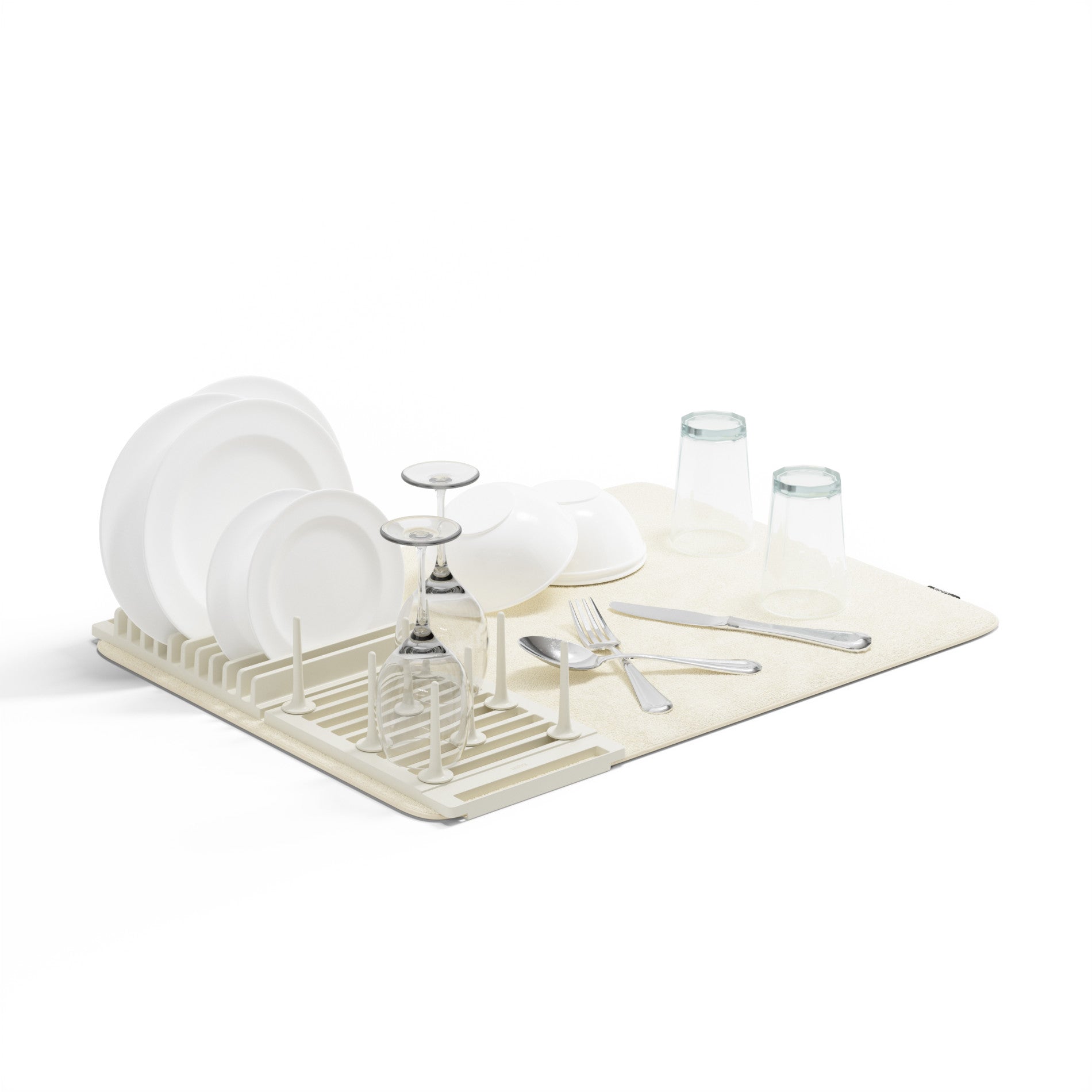 Égouttoir à vaisselle UDry Peg avec tapis
