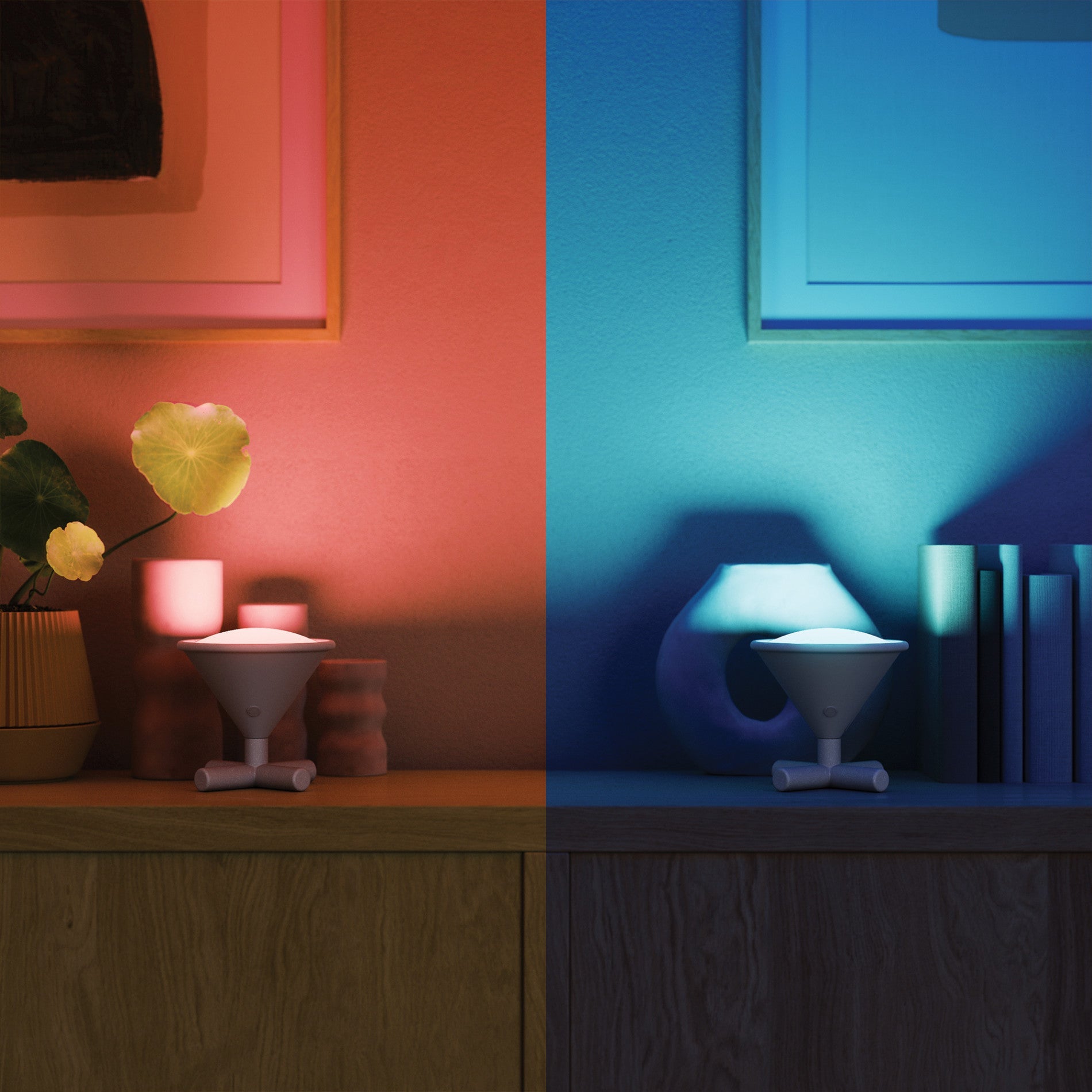 Lampe intelligente portable Cono