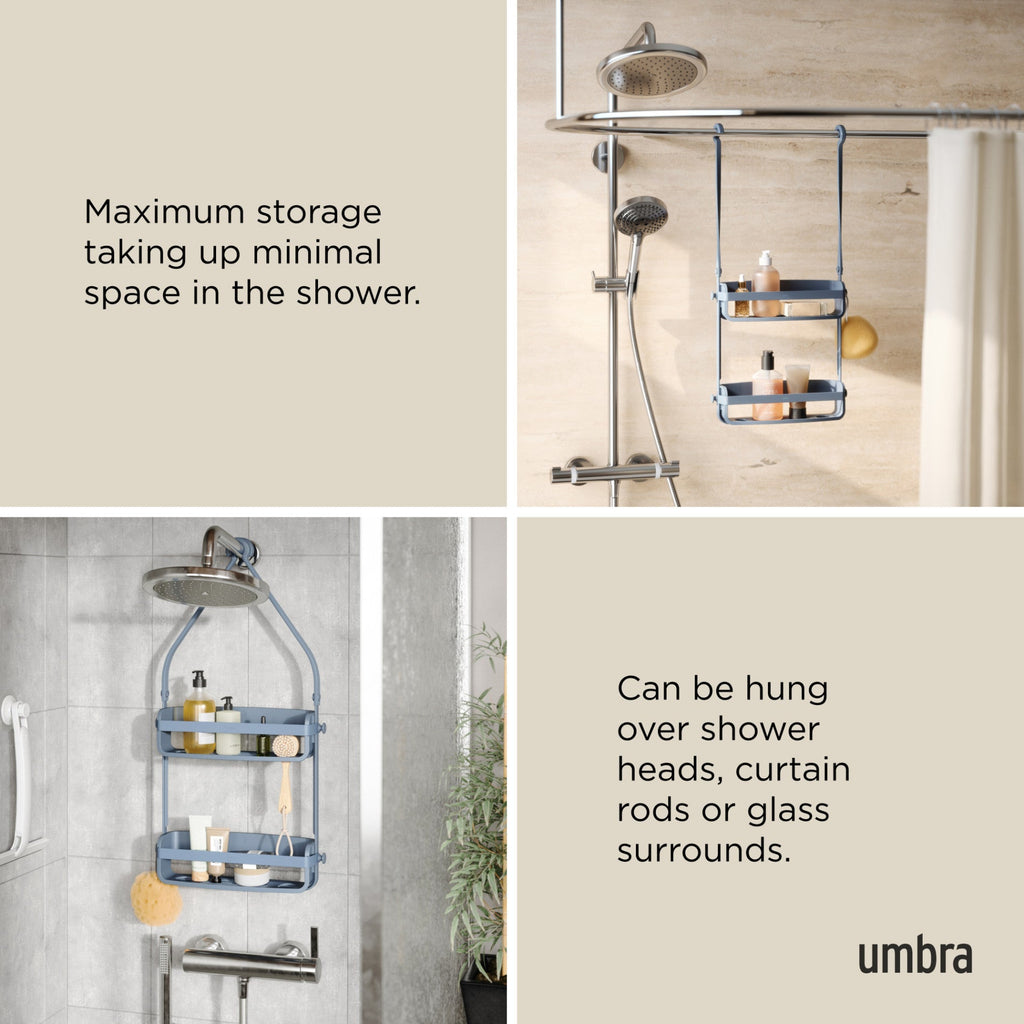 Étagère de douche flexible