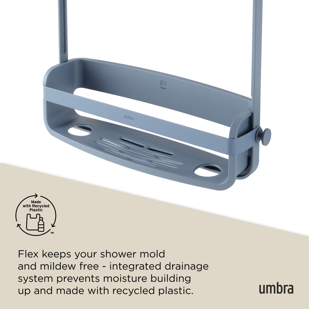 Étagère de douche flexible