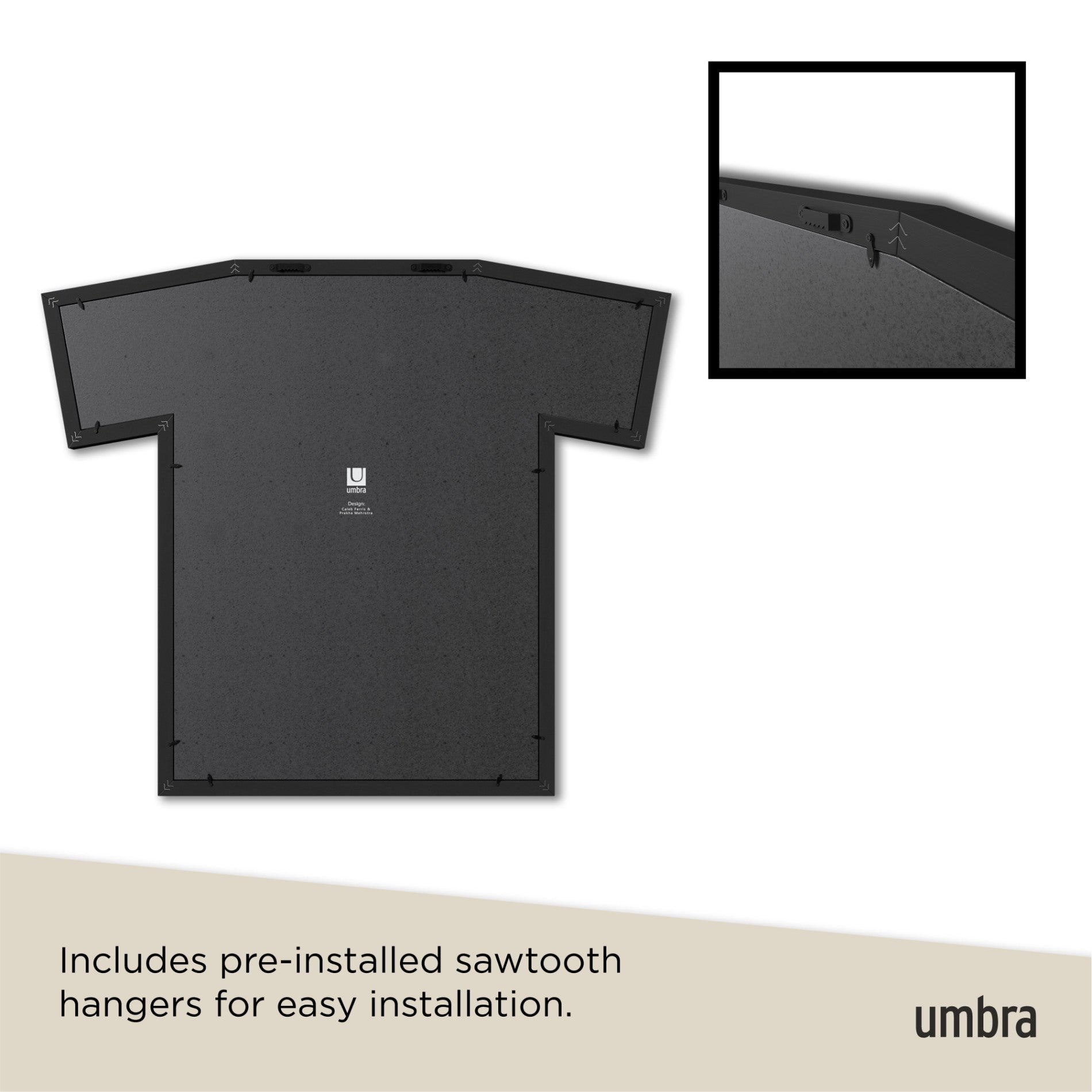 Cadre mural pour t-shirt TFrame