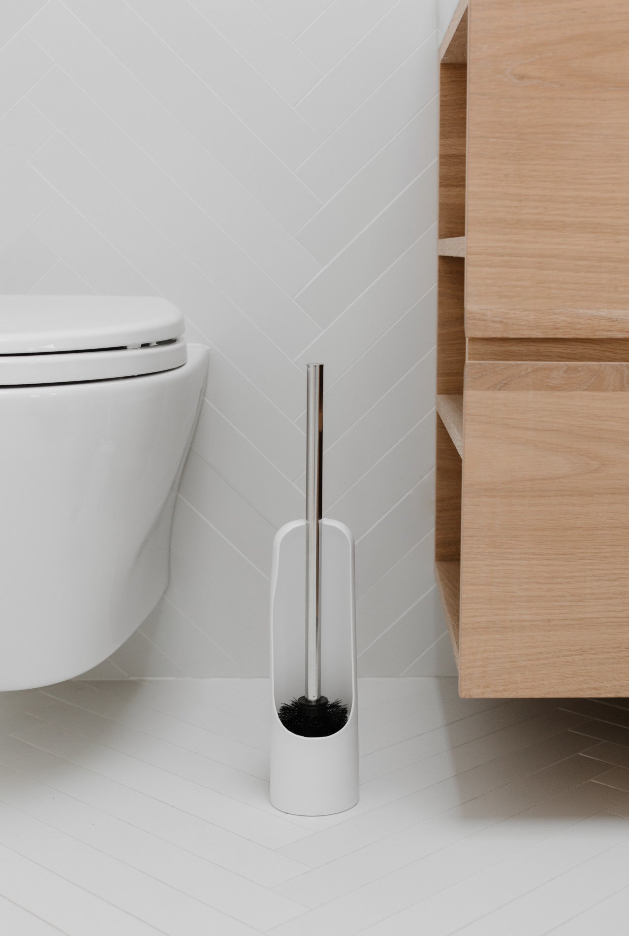 Brosse de toilette tactile