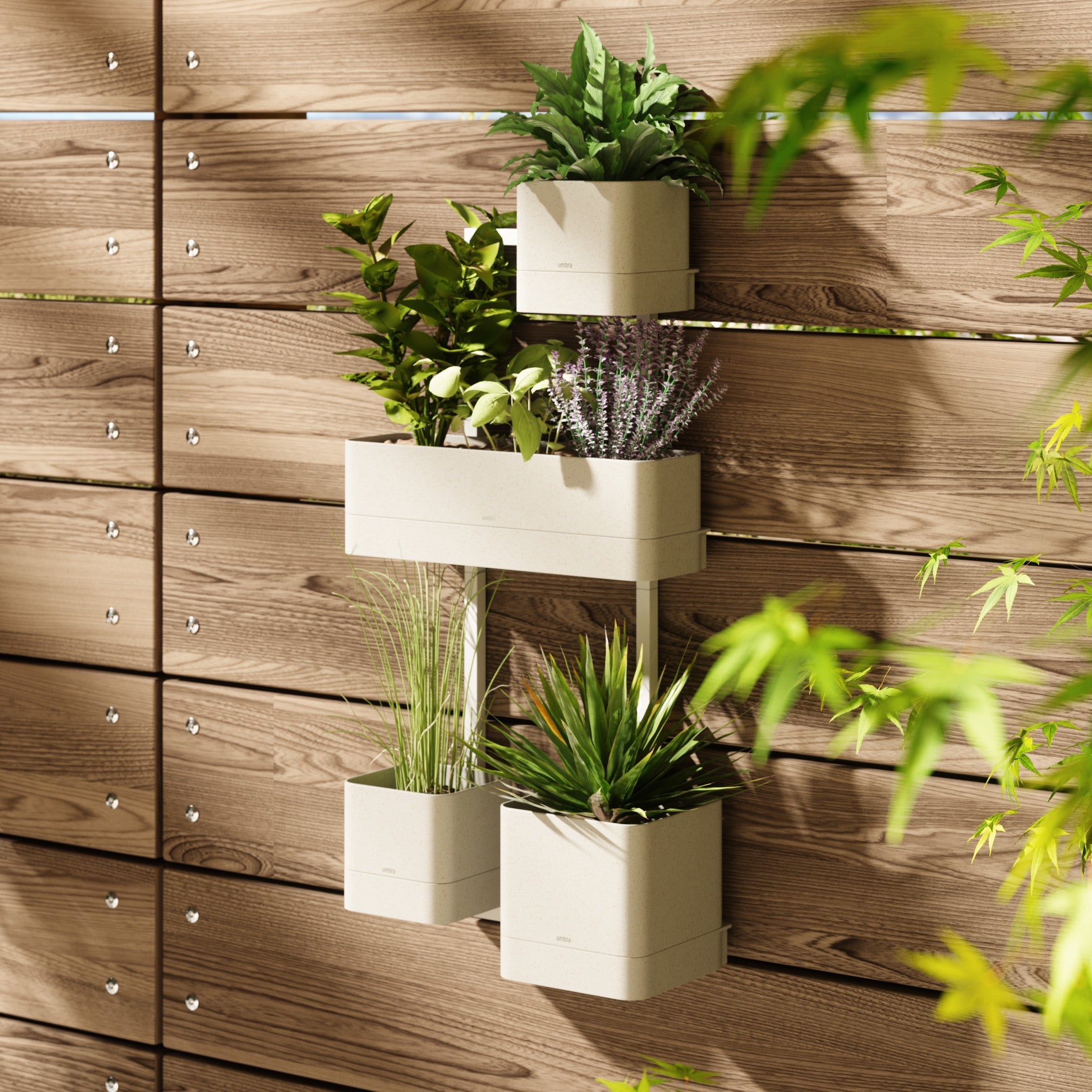 Jardinière murale Cubiko