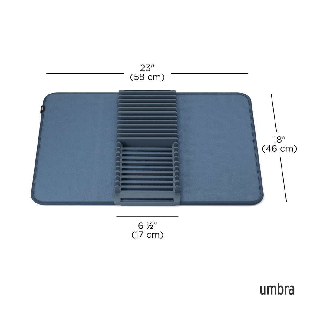 Égouttoir à vaisselle UDry avec tapis