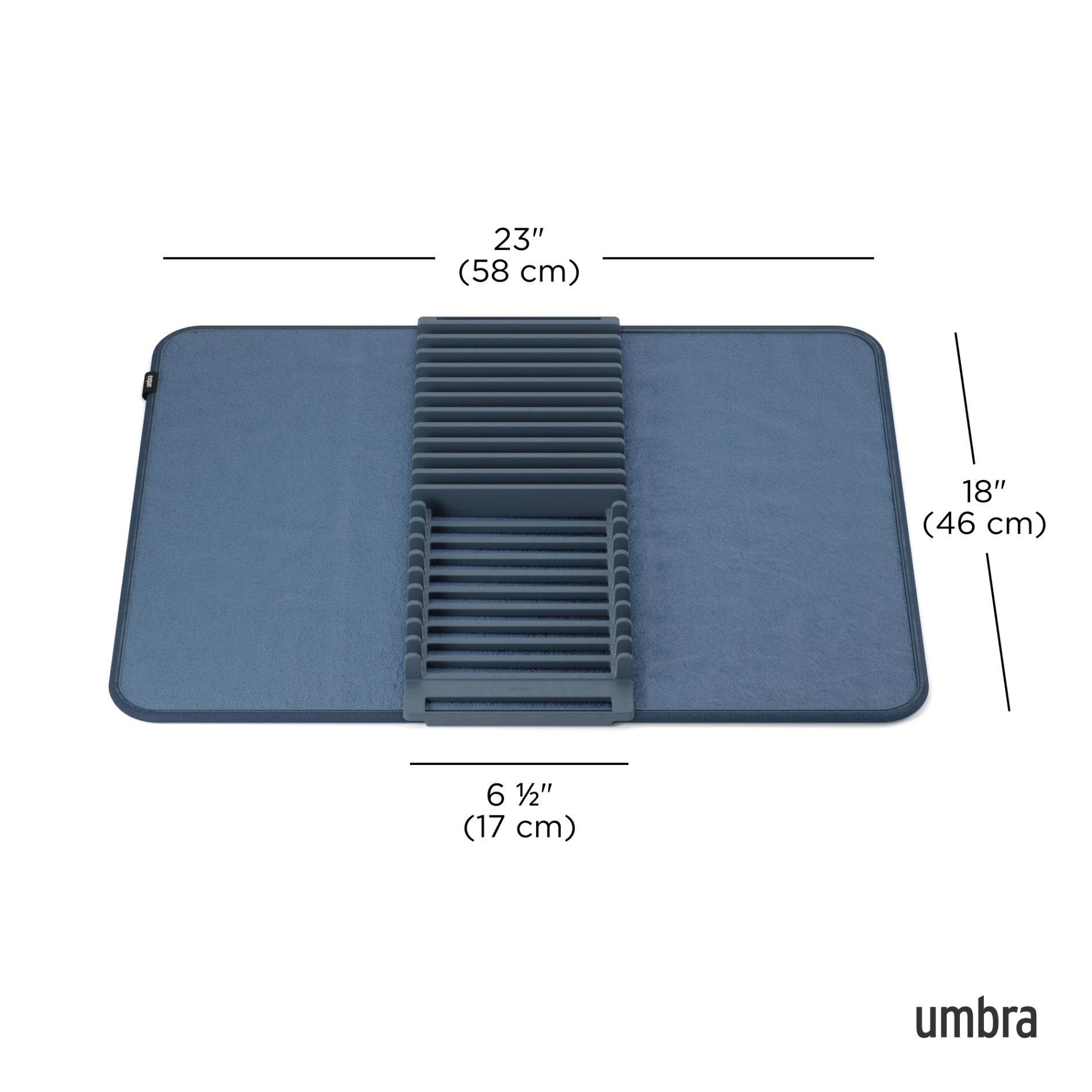 Égouttoir à vaisselle UDry avec tapis