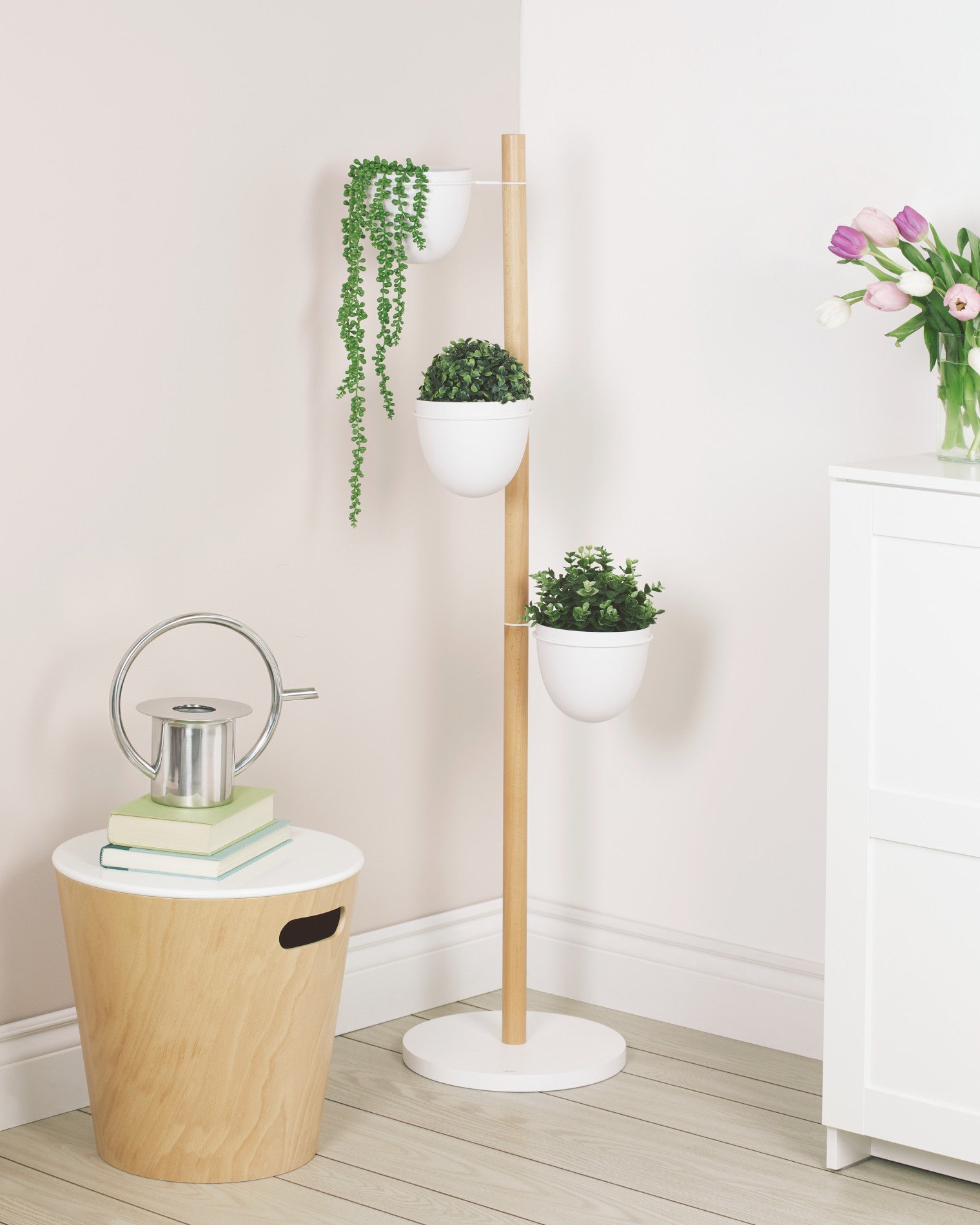 Tabouret de rangement Woodrow