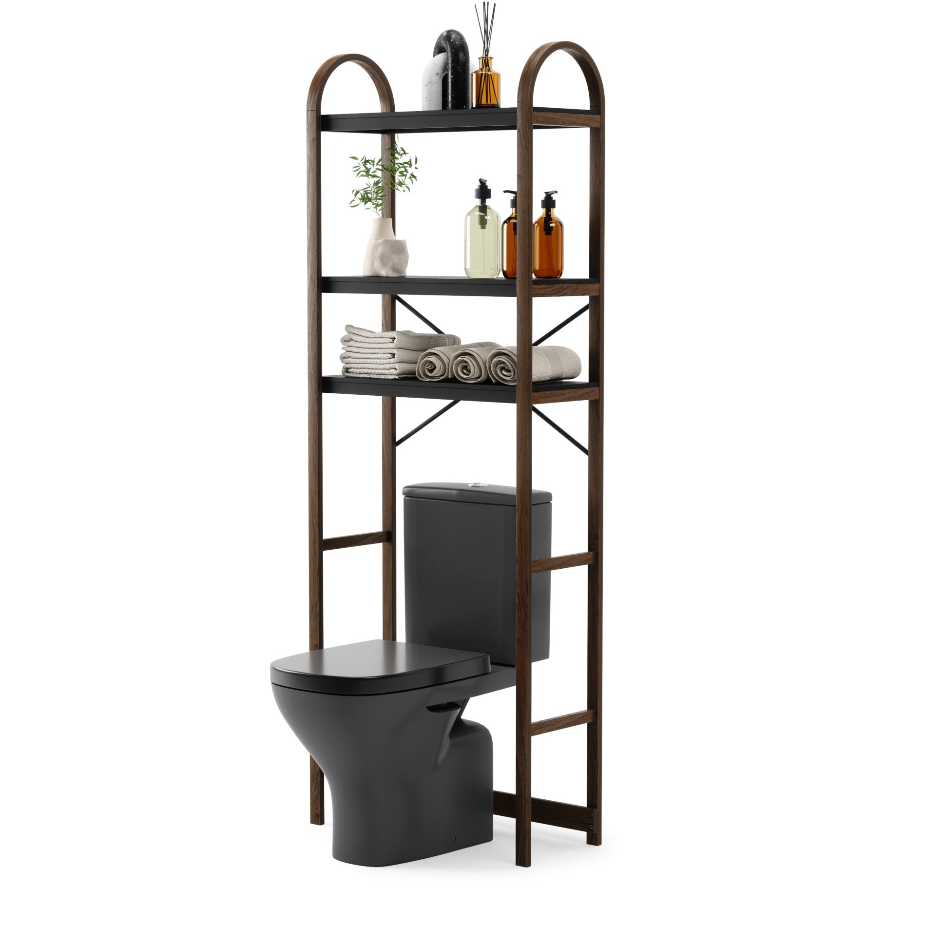 Étagère Bellwood au-dessus des toilettes