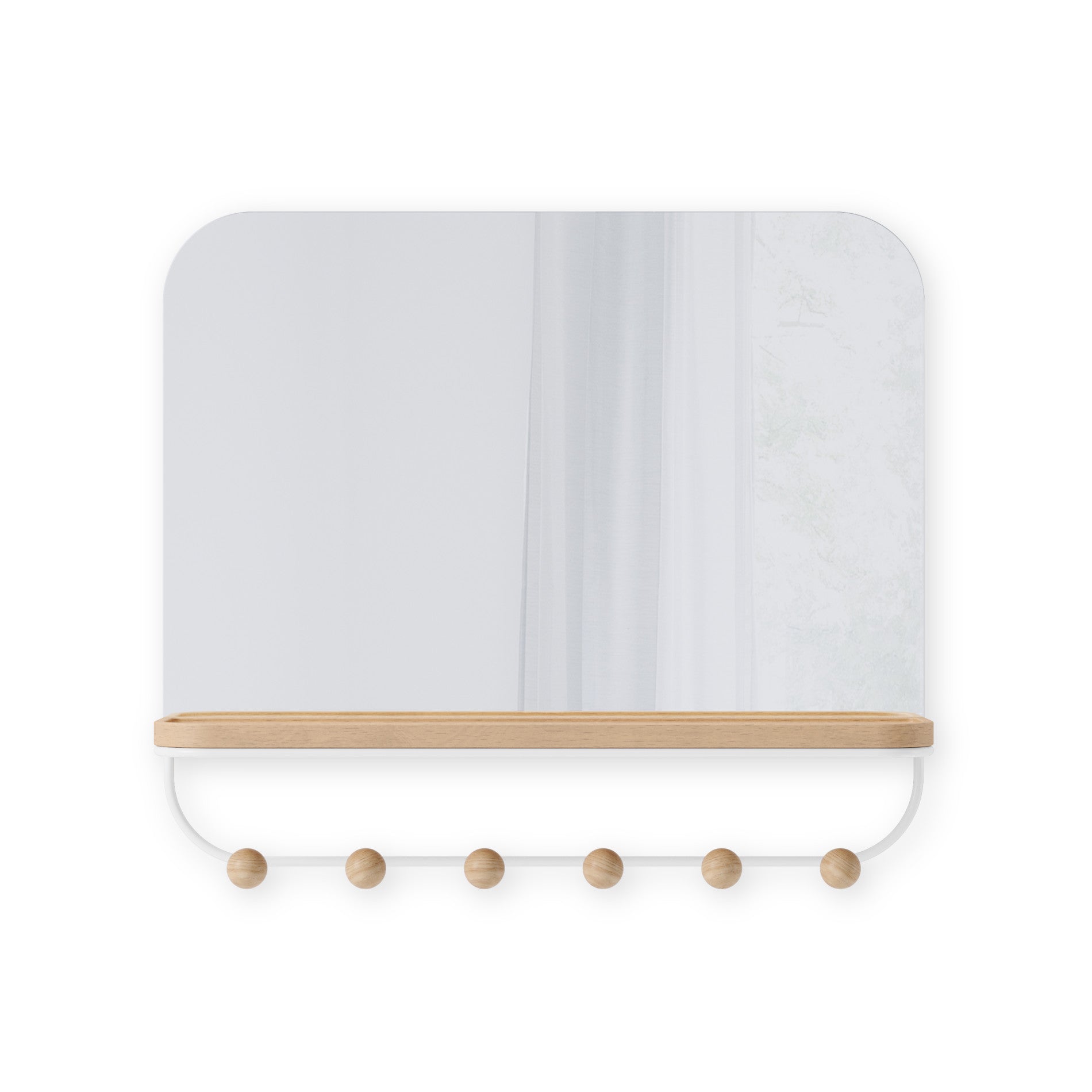 Miroir Estique avec crochets