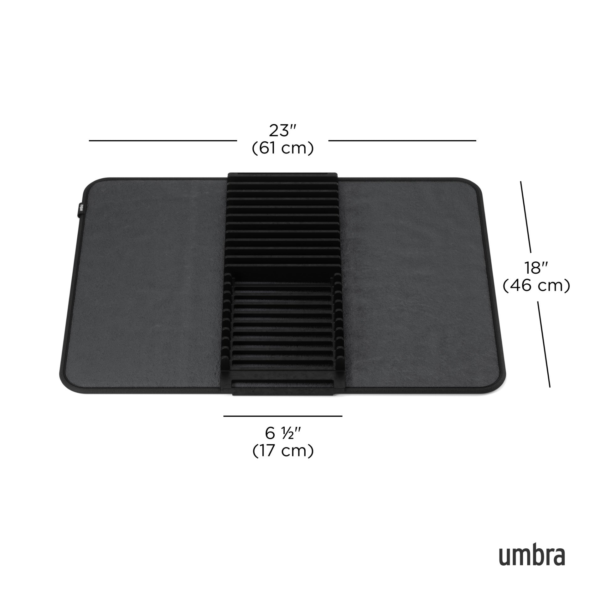 Égouttoir à vaisselle UDry avec tapis