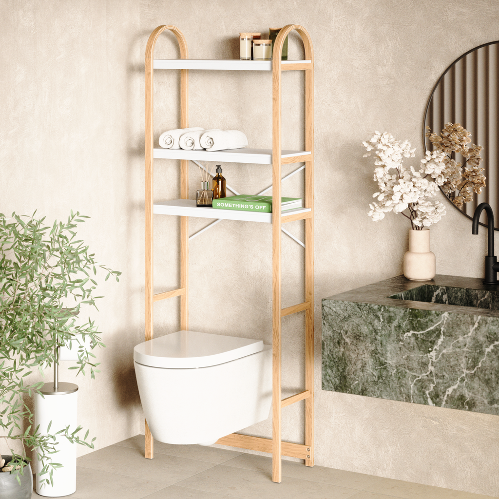 Étagère Bellwood au-dessus des toilettes