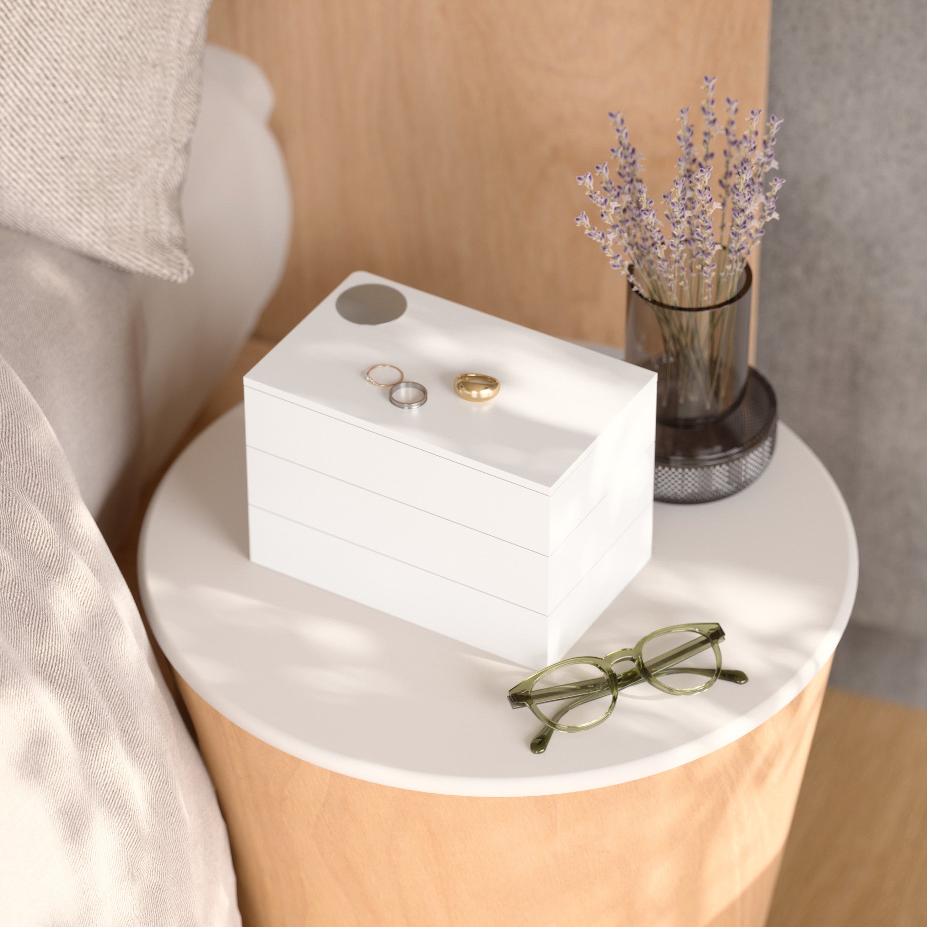 Boîte de rangement pour broches