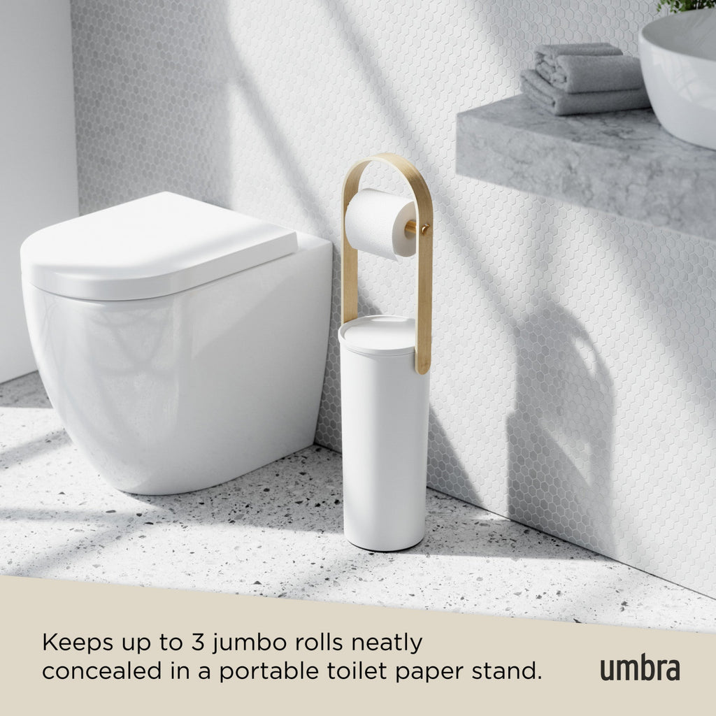 Porte-papier toilette et réserve Bellwood