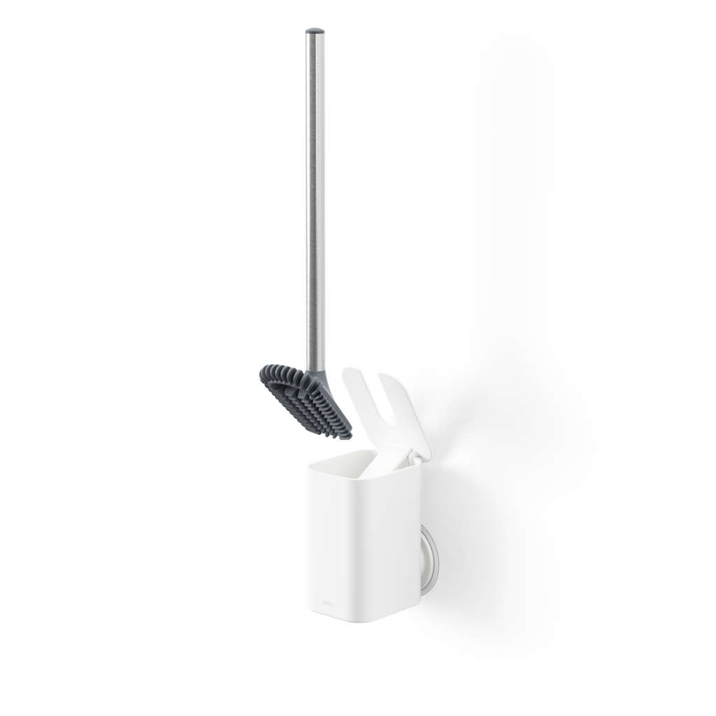 Brosse WC adhésive flexible