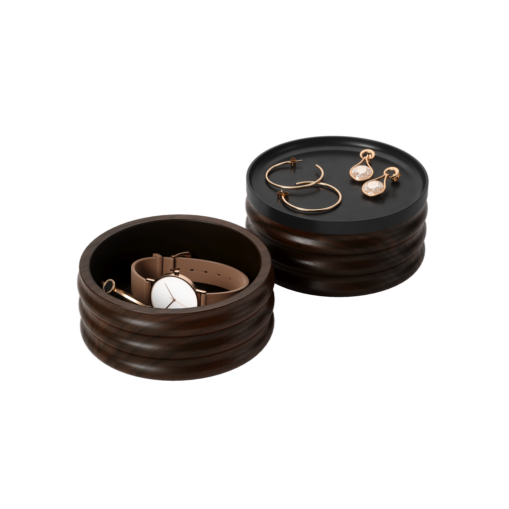 Coffre de rangement en bois Tesora