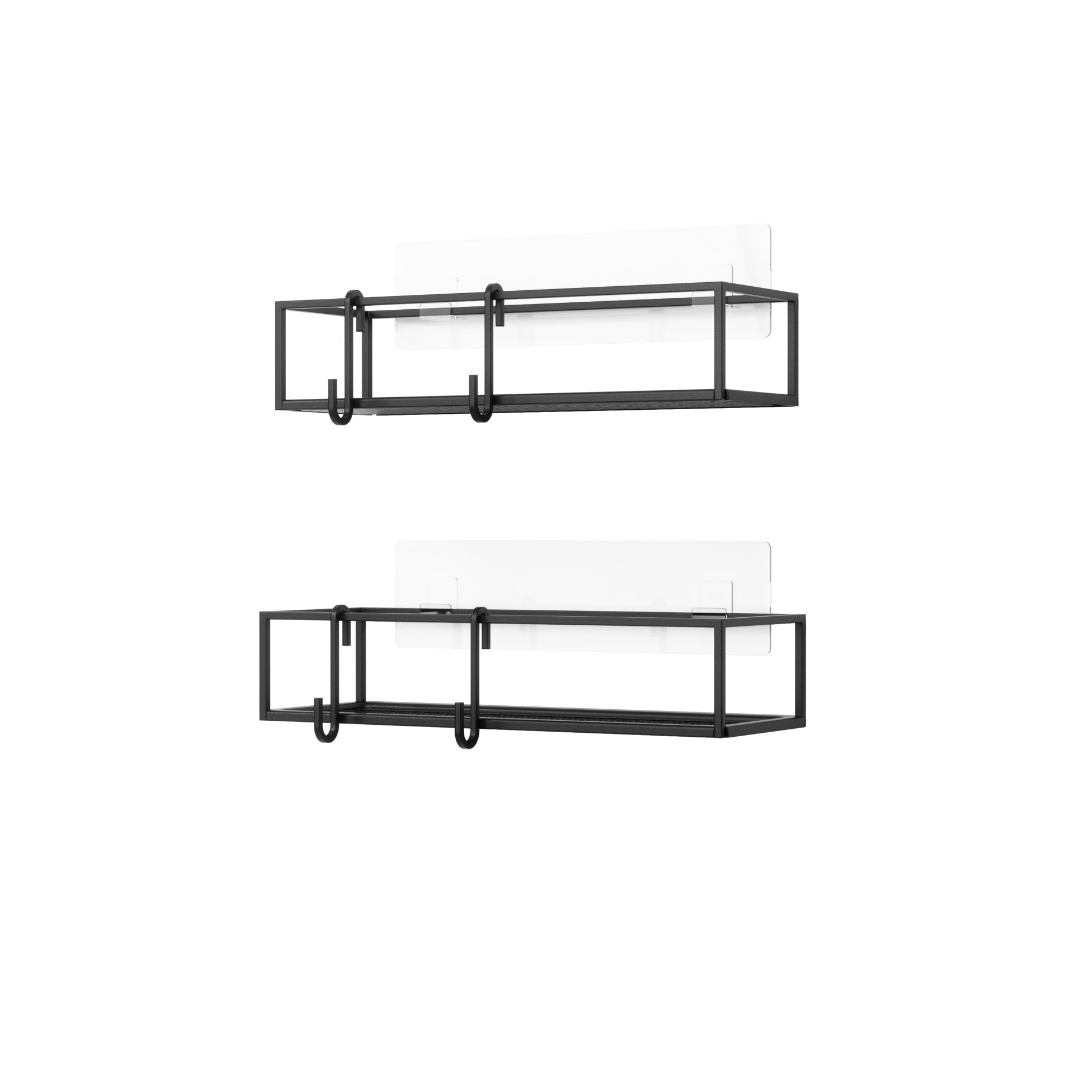 Bacs de douche adhésifs Cubiko, lot de 2