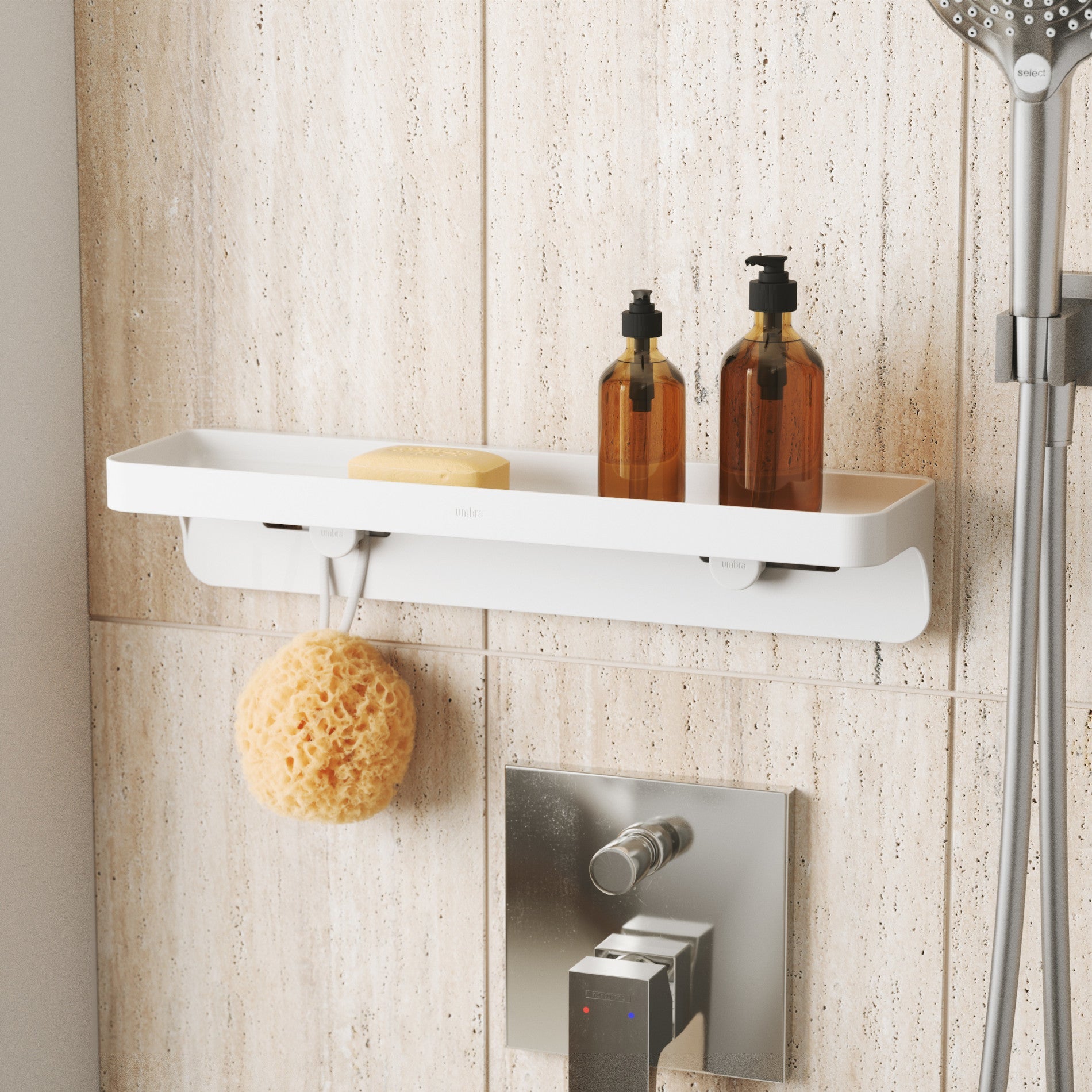 Étagère murale adhésive flexible