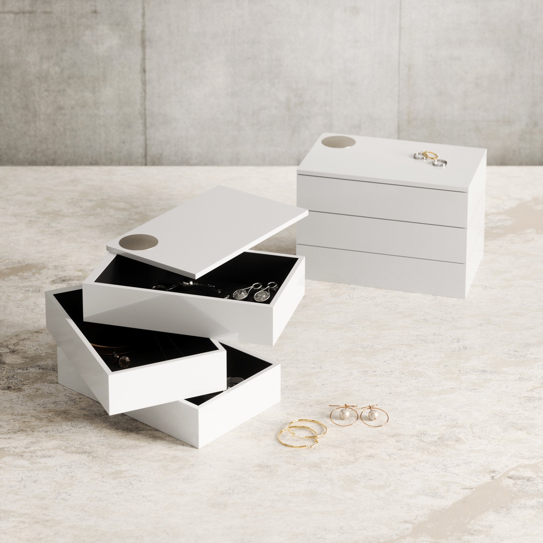 Boîte de rangement pour broches