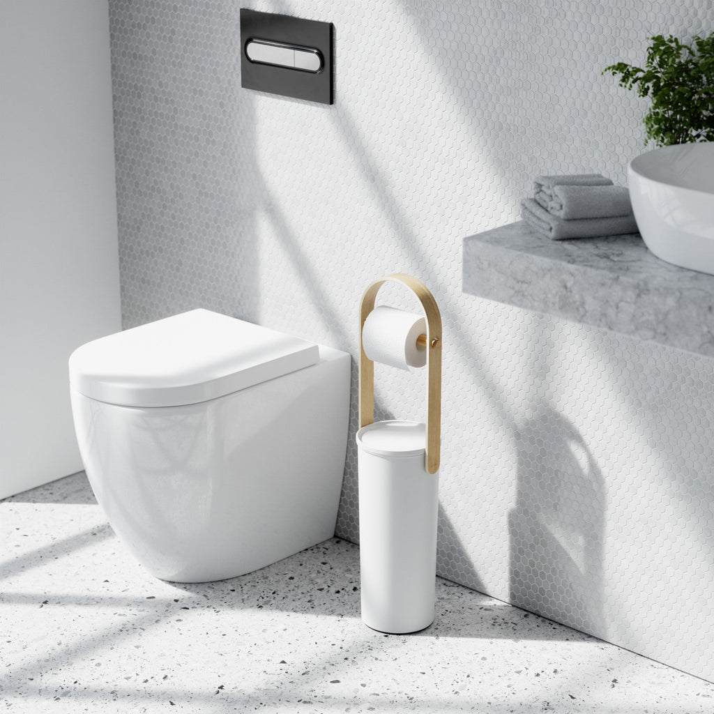 Porte-papier toilette et réserve Bellwood