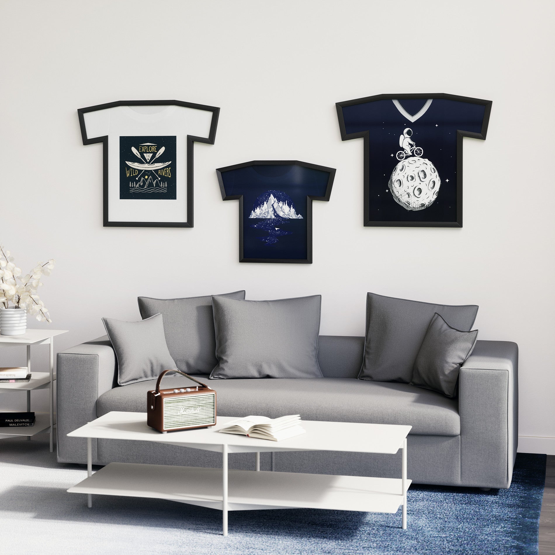Cadre mural pour t-shirt TFrame