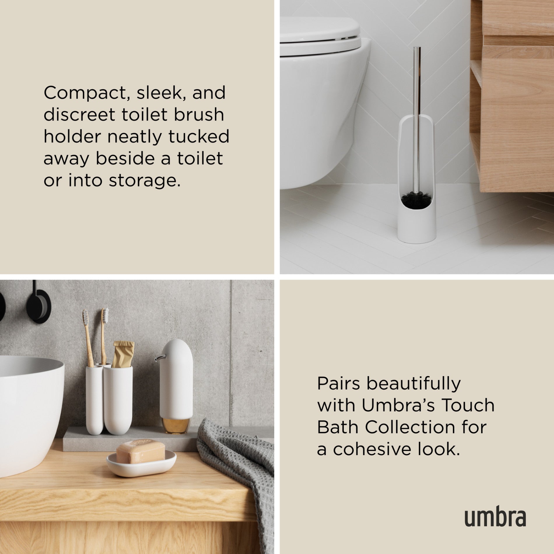 Brosse de toilette tactile