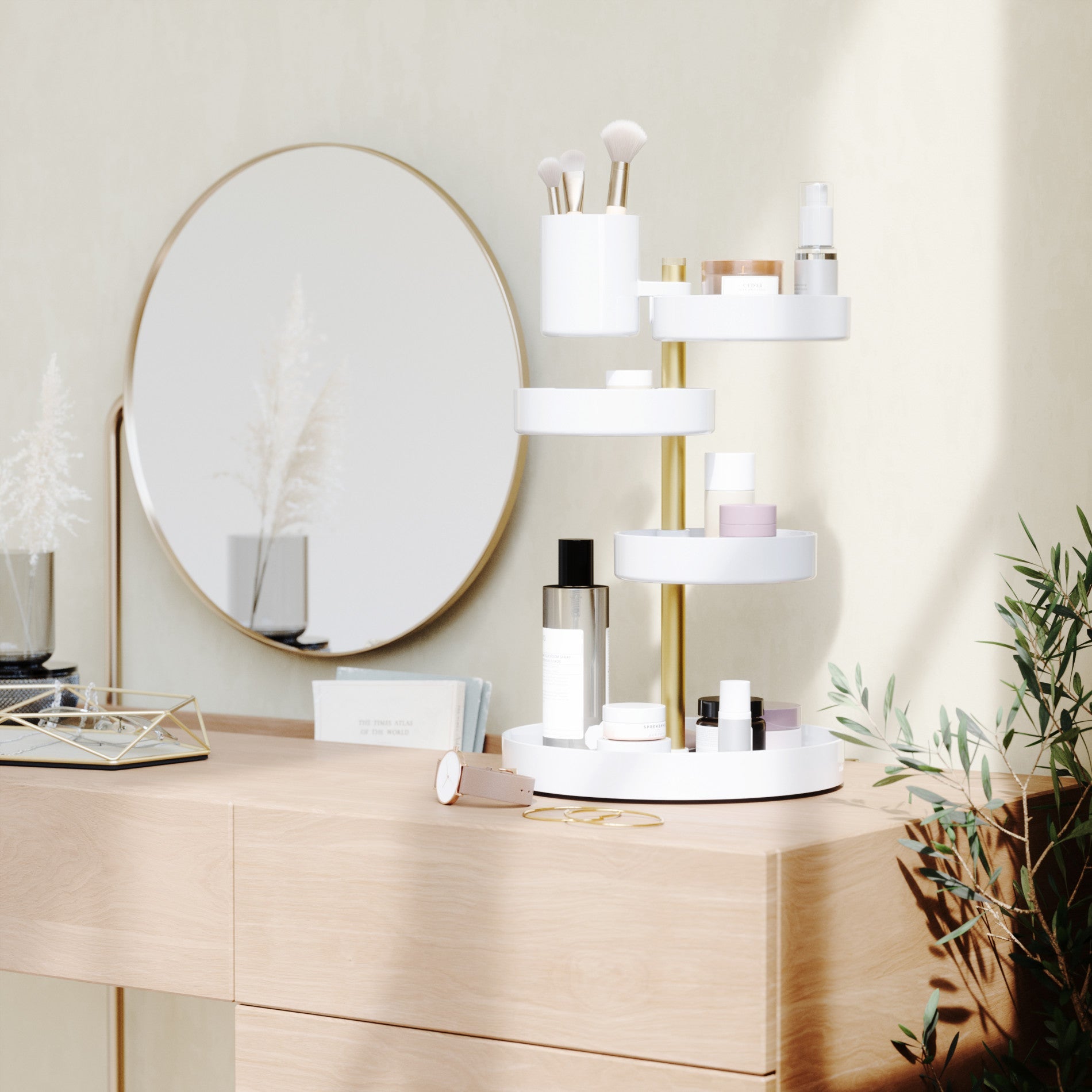 Organisateur de cosmétiques Pirouette