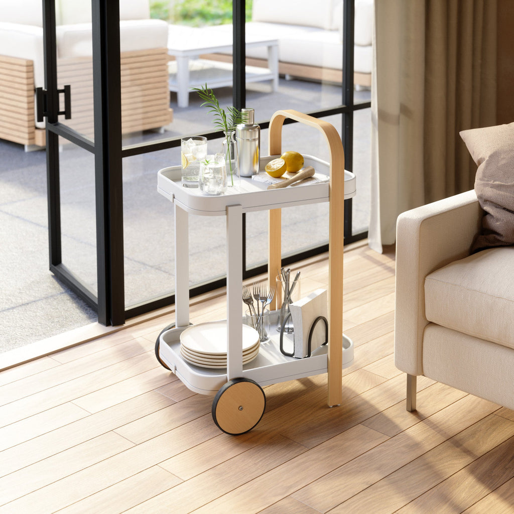 Chariot de bar et de rangement Bellwood