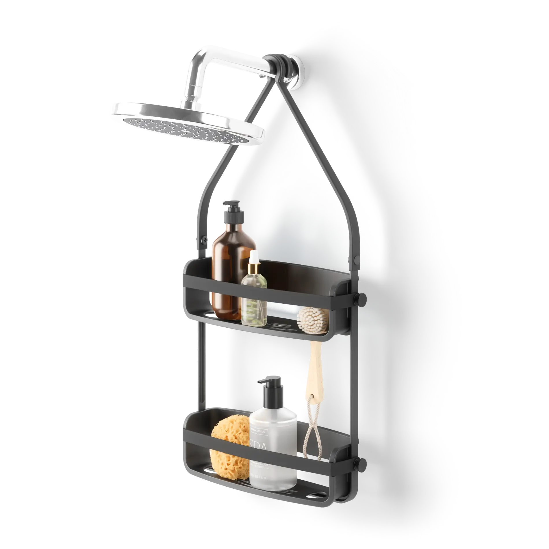 Étagère de douche flexible